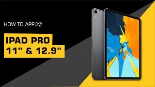 iPad PRO 11" & 12.9" Skin Application Tutorial //SKINIT//