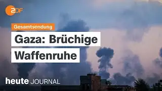 heute journal vom 20.10.2025 Waffenruhe im Gaza-Streifen, EU-Stopp f&uuml;r russisches Gas, Brandmauer