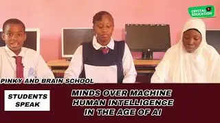 MINDS OVER MACHINE- HUMAN INTELLIGENCE IN THE AGE OF AI STUDENTS SPEAK FROM PINKY
