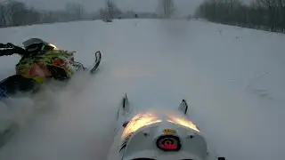 Arctic Cat M7 in Fresh Powder