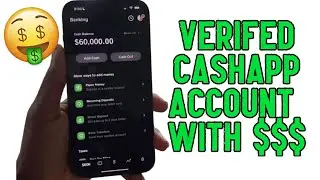 How to get a verified Cashapp Account (I added $41k) 