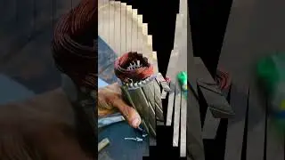 Submersible pump motor winding stator #youtube #submersible #motor #winding #pump #shorts #viral