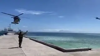 Philippine Air Force| Black Hawks in Limasawa Island for the Relief Operations. Salute!