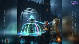 (176831) pixelPower: Frizzled wazzock, farkleberry fountain, upside-down fries, ion spark, errati...