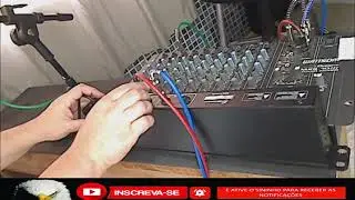 PROCESSADOR DE EFEITO LL E MESA DE SOM WATTSOM 10III