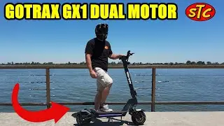 Обзор Gotrax GX1 — двухмоторный скутер со скоростью 30 миль в час