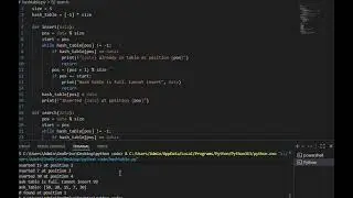 Implementation of Binary search and linear search by using python