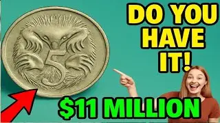 The Most Expensive Australian 5 Cents That Could Make You a Millionaire  Old Coins Worth Money!
