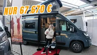 CAMPERVAN FÜR 4 PERSONEN! Bürstner B66 C 600 2026 mit Schlafdach
