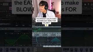 how to make BLOWN OUT SLIDING 808s 🤯 #flstudio flstudio #musicproducer #adanmade