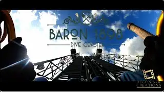 Onride Baron 1898 Efteling -  Gopro Max Horizon lock