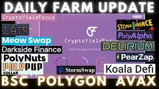 Ежедневное обновление Degen Farm | BSC - AVAX - POLYGON | Новая информация о L2 и L3