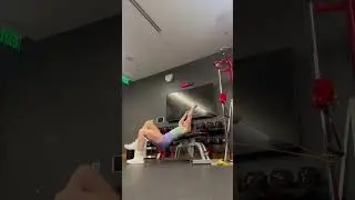 SL Hip Thrust + Band Pull Down