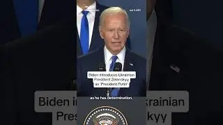 Biden introduces Ukrainian President Zelenskyy as &lsquo;President Putin&rsquo;