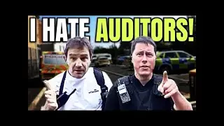 Officer SNAPS as UK Cop DISPLAYS Shocking Hatred Towards Auditor!