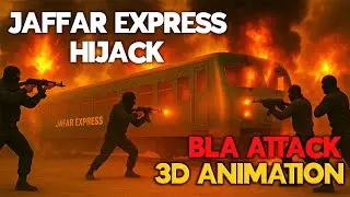 Jafar Express Hijack by BLA &ndash; 3D Animation | Real Events in Pakistan
