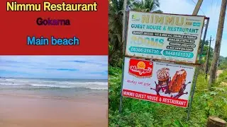 Nimmu Guest  House and Restaurant Gokarna main beach / Room tour #gokarna