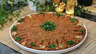 Light salad for Iftar or Suhur🌙Vegetable🥗Turkish snack.Ezme salata 🥗