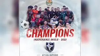 Independence Shield 2023 Football Match Played Btw Singling SC V/S UB Kalimpong At Mela Ground KPG..