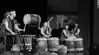 Seattle Kokon Taiko in Monochrome 2025