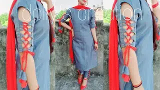 Sleeves Cutting Stitching Tutorial || Dolly's Creation || 2021 ||