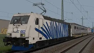 🔴 LIVE | Paneuropa-Terratrans-Express | Lokomotion Baureihe 185.2 | Original Zugfahrt | Trainsa