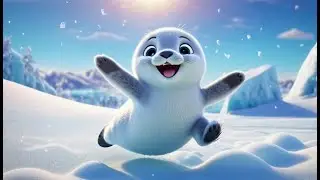 Silly Seals Go Flop Flop Flop | English Nursery Rhyme | Kids Songs | Baby Music