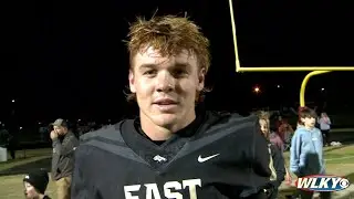 Travis Egan discusses Bullitt East's win over Male