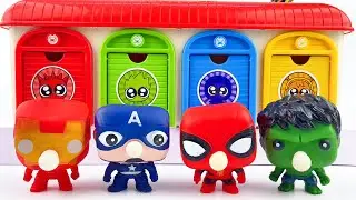 Satisfying ASMR | DIY Stress Ball Transforming Into Superhero Toy Models | Oddly Relaxing Sounds