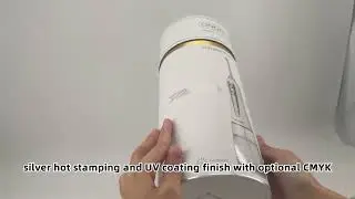 Customized paper tube gift box teeth punch