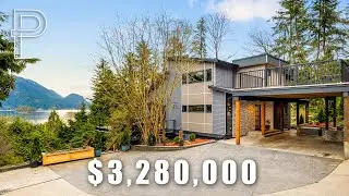 Westcoast Contemporary Home with Stunning Panoramic Ocean & Mountain Views | 3477 Bedwell Bay Rd, BC