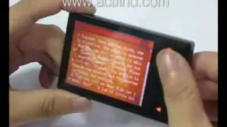 Shake to Change Songs 2.8 inch Screen SAMSUNG Chip MP4 Playe