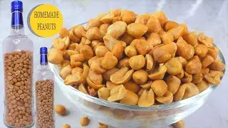 DIY I  HOW TO FRY CRUNCHY PEANUTS/GROUNDNUTS  WITH  IJEBU GARRI/CASSAVA FLAKES