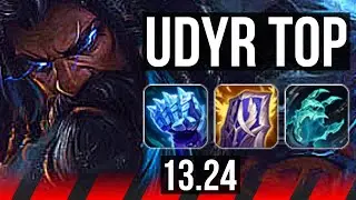 UDYR vs MALPHITE (TOP) | 6/1/9, Rank 13 Udyr | KR Grandmaster | 13.24