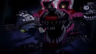 FNAF 4 OFFICIAL MANGLE JUMPSCARE
