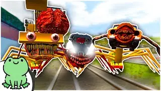 BUILD NEW THOMAS TRAIN FRIENDS NIGHTMARE CAR EATERS In Garry's Mod! PAGE 6!