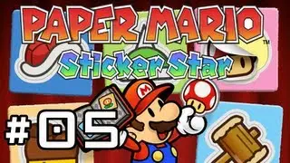 Paper Mario: Sticker Star Walkthrough - Part 5: World 1-4: Hither Thither Hill