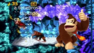 Donkey Kong country (SNES) parte 54: a tenebrosa ``Slipslide Ride``