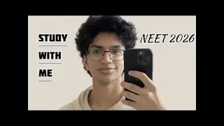 STUDY WITH ME ✌️ l NEET 2026 ASPIRANT | #studywithme #studywithmelive #neet #neet2026