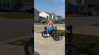 Setting up my son&rsquo;s new E-bike 🚲⚡️ #ebike #ebikelife #asmr #momlife #unboxing #summertime