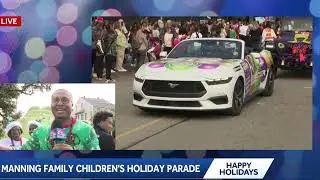 LIVE: Manning Family Children's Holiday Parade rolls in New Orleans