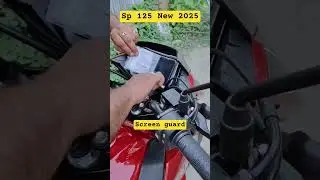 2025Honda Sp 125 PPF & Lamination 😍 #shorts #youtubeshorts #trending #bike #ppf #modified #viral