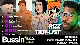 Which Invincible Character Has The Best Rizz?! | Scott Pilgrim Take Off Review: Bussin' Ep 4