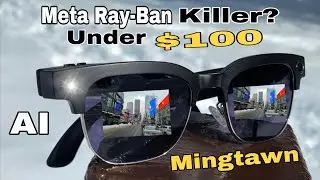 Best Smart Glasses - Under $100 (Mingtawn AI Smart Glasses) Meta Ray-Ban Killer? 