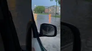 Dangerous floods and tornado warning in Regina Saskatchewan ⚠️⚠️