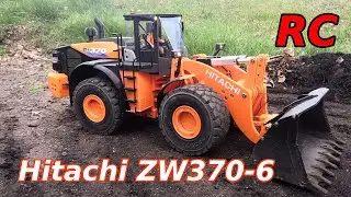3D printed RC HITACHI ZW370-6 (1/14)