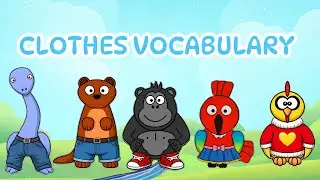 Clothes vocabulary: pants, shoes, socks, skirt, dress - Clothes
