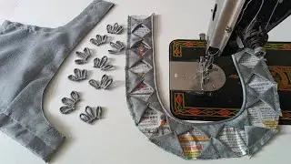 The most beautiful and different blouse||beautiful and easy blouse design cutting and stitching||...