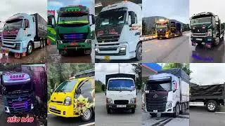 Xe Tải B&oacute;p K&egrave;n Th&aacute;i Độ Basuri V8 K&egrave;n Ong V&agrave;ng Cực Hay