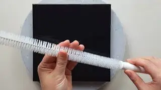 Black Gold White | Acrylic pouring for Beginners